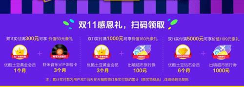 雙11感恩禮