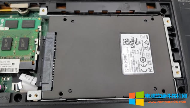 戴爾14-7447筆記版電腦加裝固態硬盤全記錄 第6張
