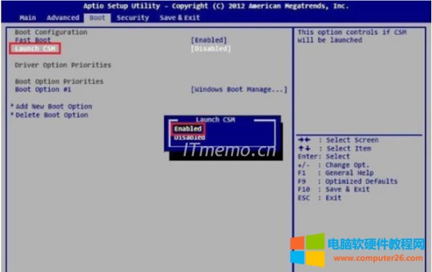 a_C F2IMBIOSͨ^IxBoot--Launch CSM --x Enabled