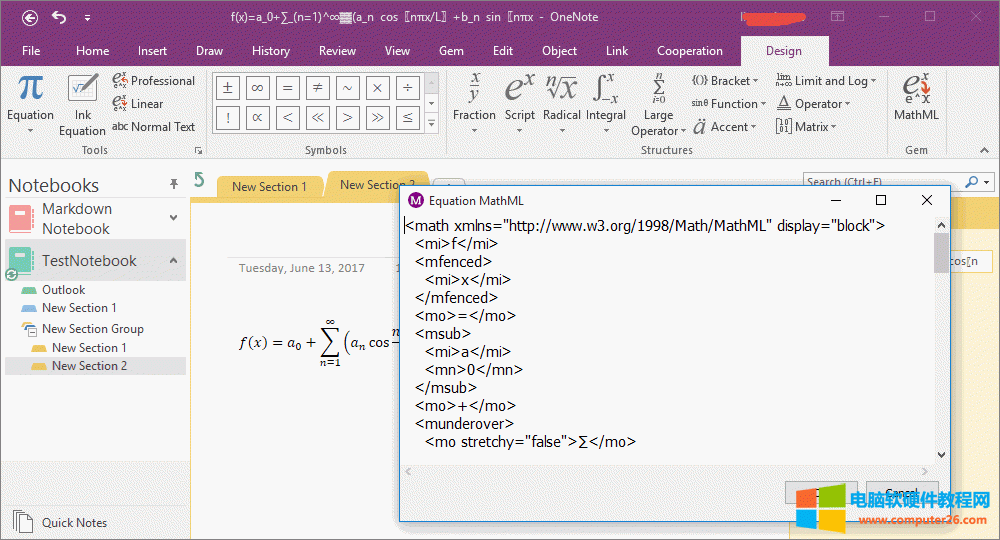 MathML 公式編輯器