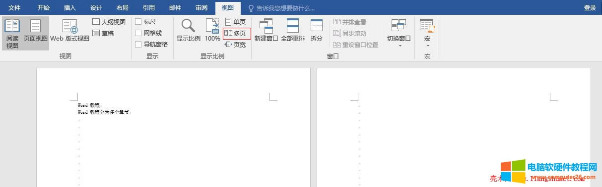 Word 2016 һͬr@ʾ