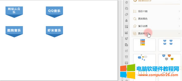 PPT怎么樣把文字轉成圖示?