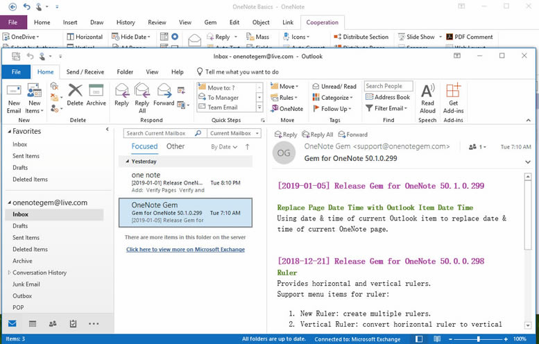 ʹÔֹPӛ䌚 Outlook ]ڕrgQ OneNote ڕrg