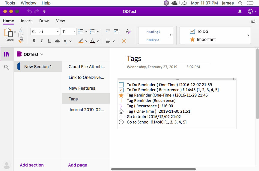 ʹ䌚ˆṩČ Mac OneNote ӛһ .xml ļ