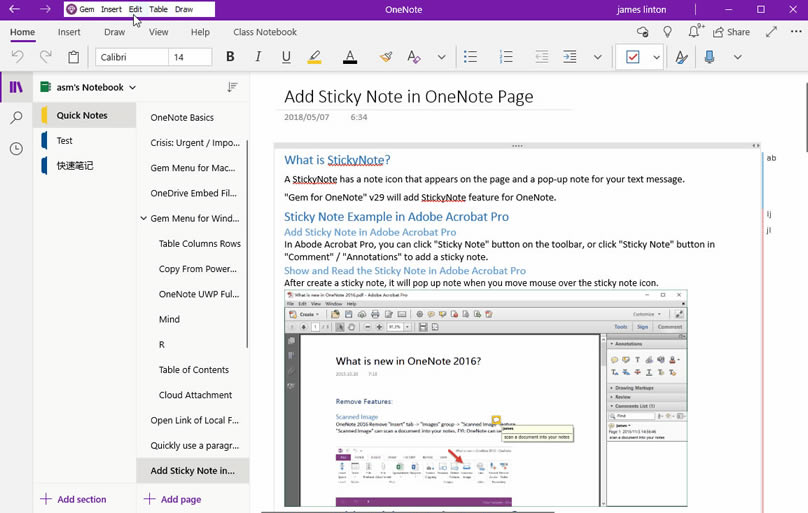 ͨ^䌚ˆṩĲQܣ OneNote UWP ַMQ