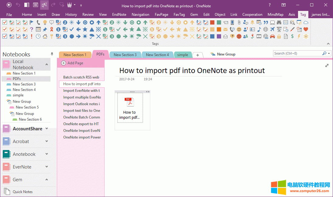 D OneNote _ PDF 