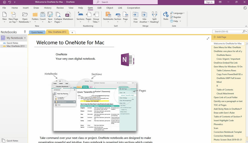 ʹ Gem ֹPӛ䌚ṩLҕDһԲ鿴 OneNote һ漰µ