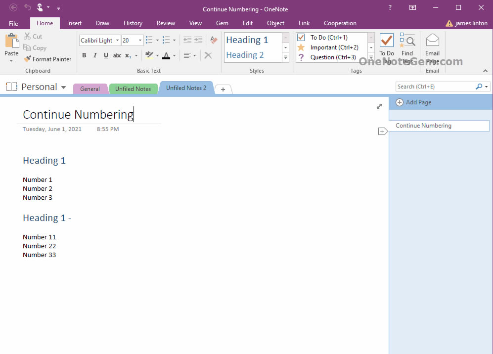  OneNote _ 2 ־̖бMгm̖
