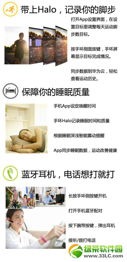 華為halo智能手環怎么用？華為榮耀手環halo使用教程1