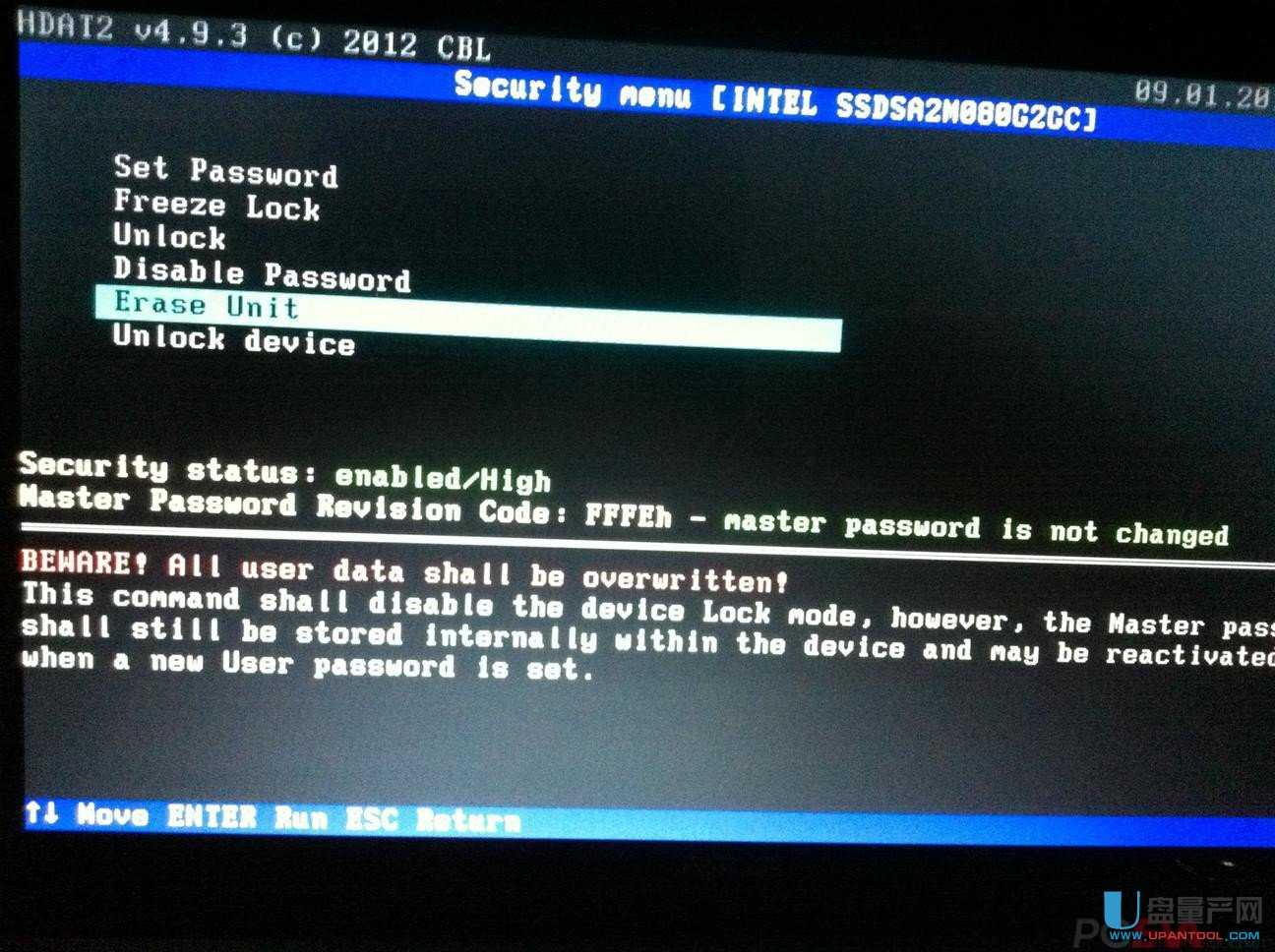 ôossdSecure EraseȫHDAT2 SE̳