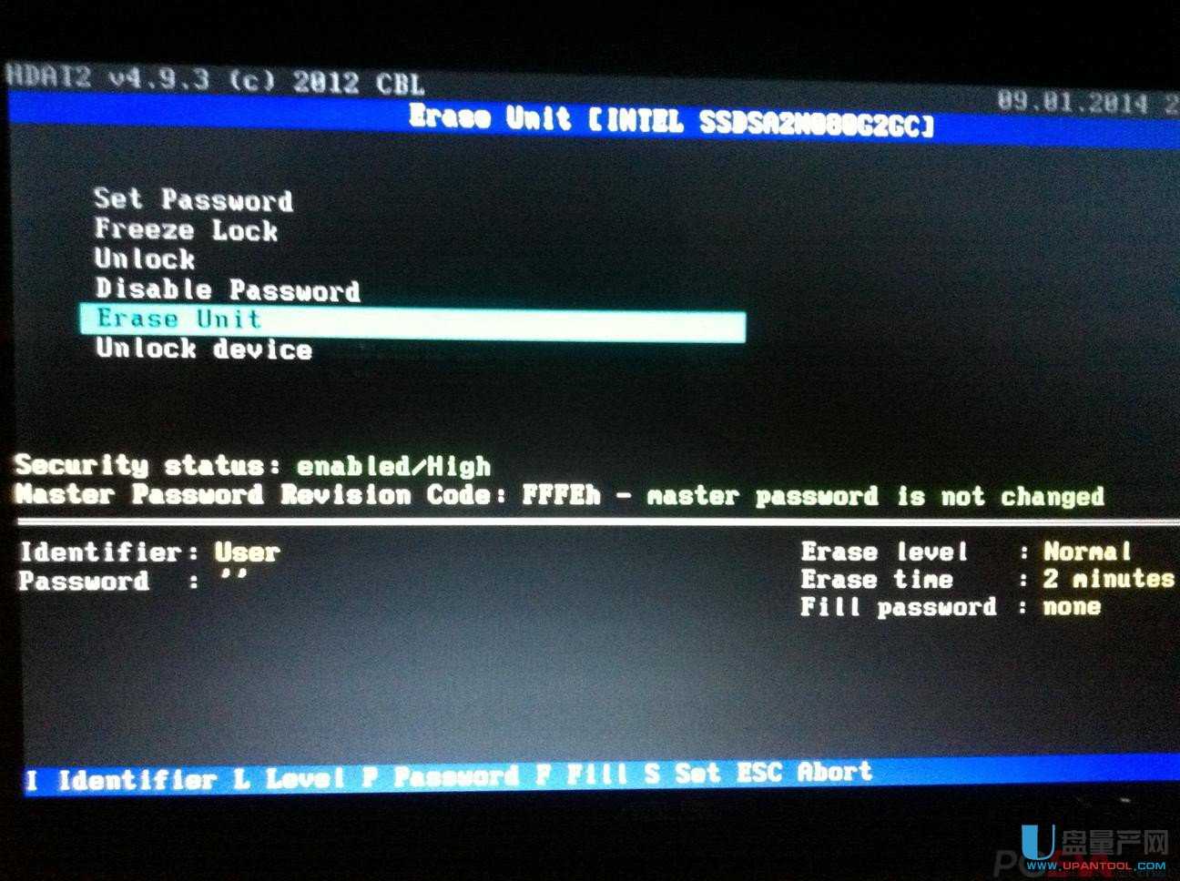 ôossdSecure EraseȫHDAT2 SE̳