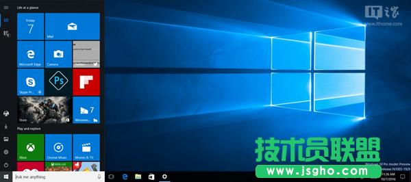 Win10 RS2預覽版14942快速上手體驗 三聯