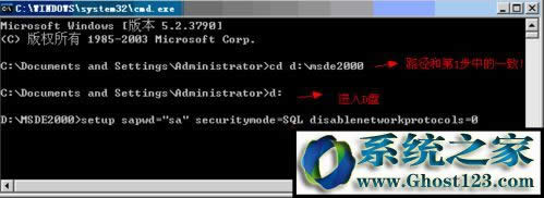 MsDE2000安裝成功