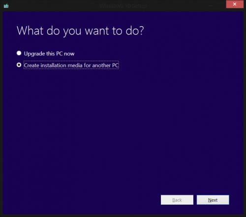 Win10專業版創建引導USB閃存驅動器方法