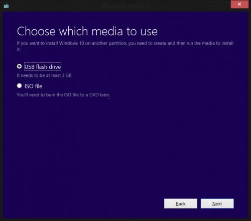 Win10專業版創建引導USB閃存驅動器方法