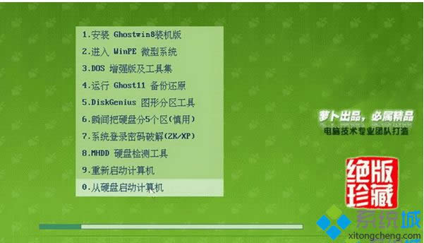 蘿卜家園LBJY ghost win8 32位破解版