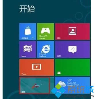 單擊左下角桌面圖標