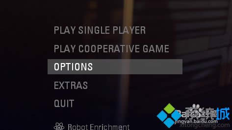 打開Option（設置）