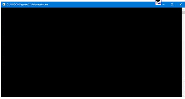 Win10ʽeÕrԄ\disksnapshot.exeôk