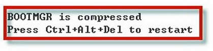 XPϵyʾbootmgr is compressedoϵyôk